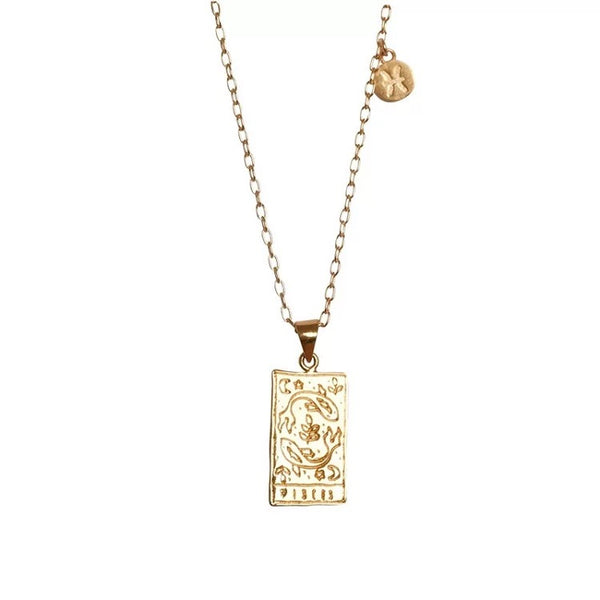 ZODIAC PENDANT NECKLACE