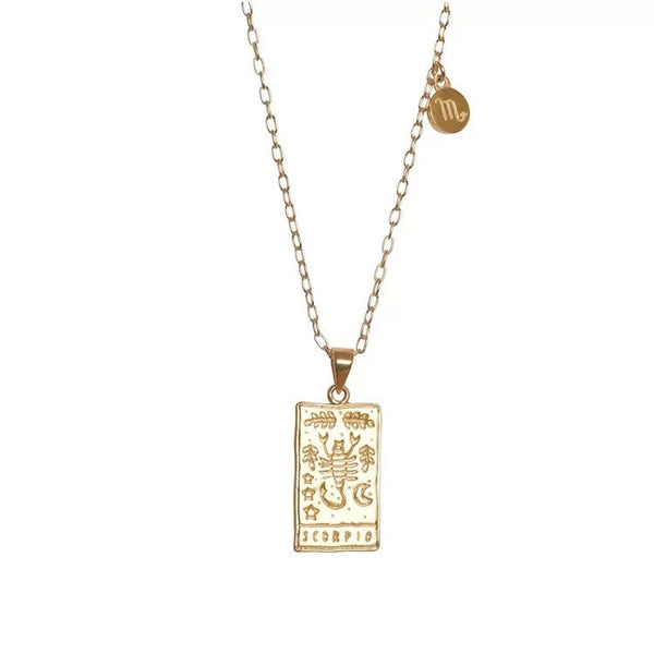 ZODIAC PENDANT NECKLACE