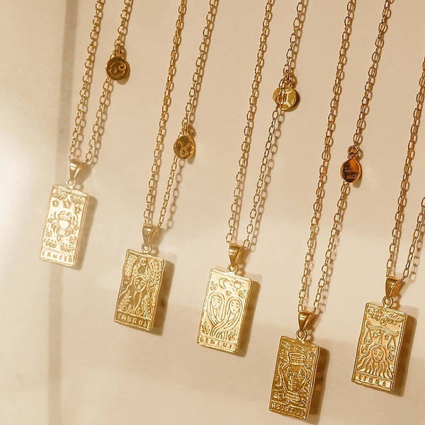 ZODIAC PENDANT NECKLACE