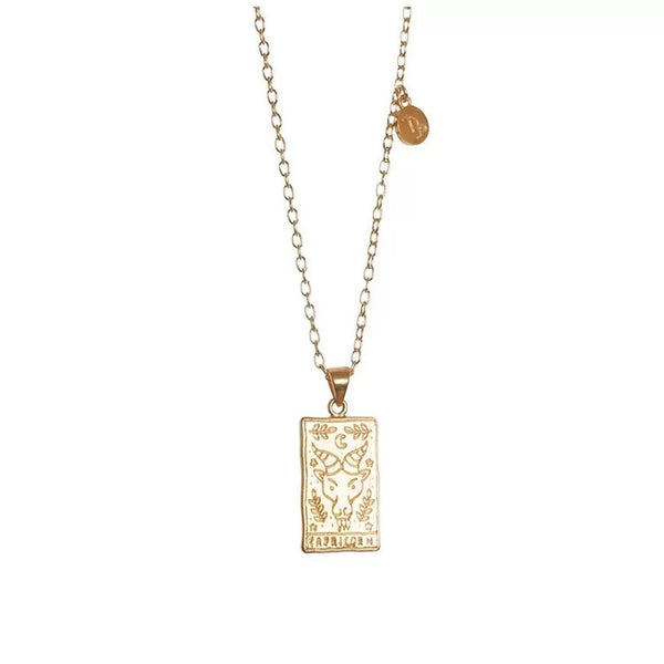 ZODIAC PENDANT NECKLACE