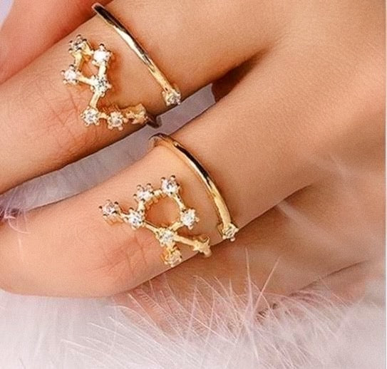ZODIAC CONSTELLATION RINGS