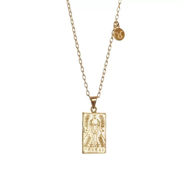 ZODIAC PENDANT NECKLACE