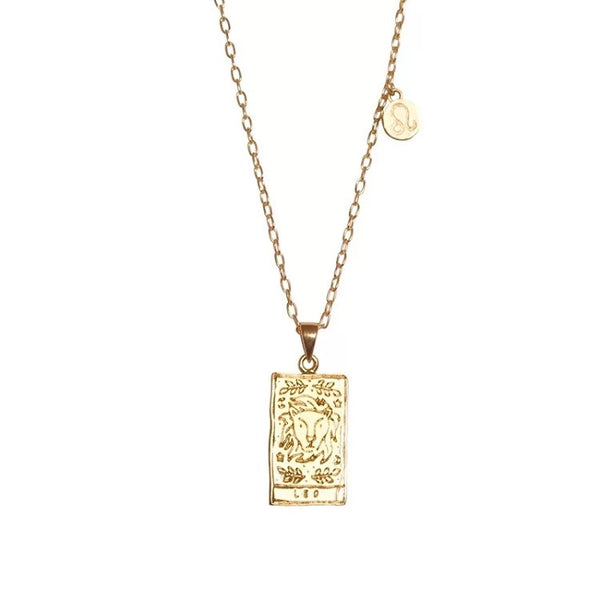 ZODIAC PENDANT NECKLACE