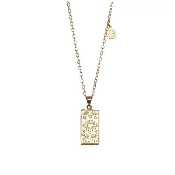 ZODIAC PENDANT NECKLACE