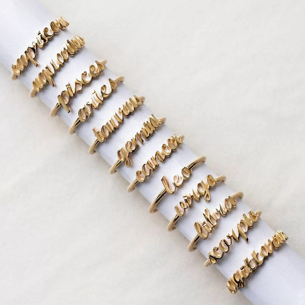 ZODIAC RINGS