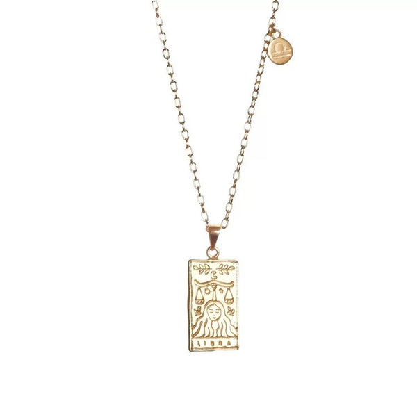 ZODIAC PENDANT NECKLACE